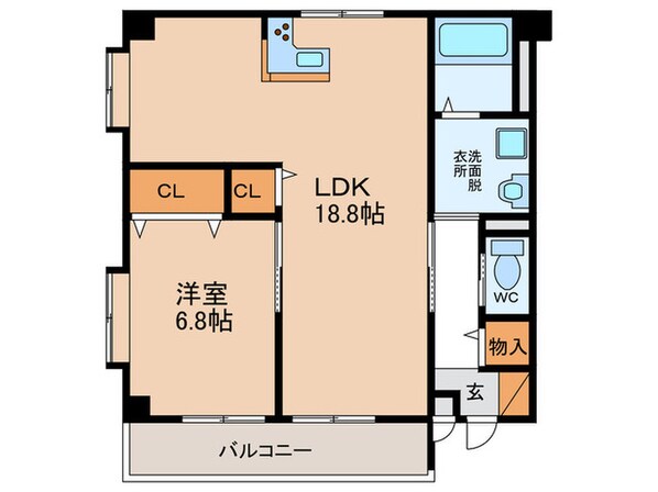 ラピス美苑の物件間取画像